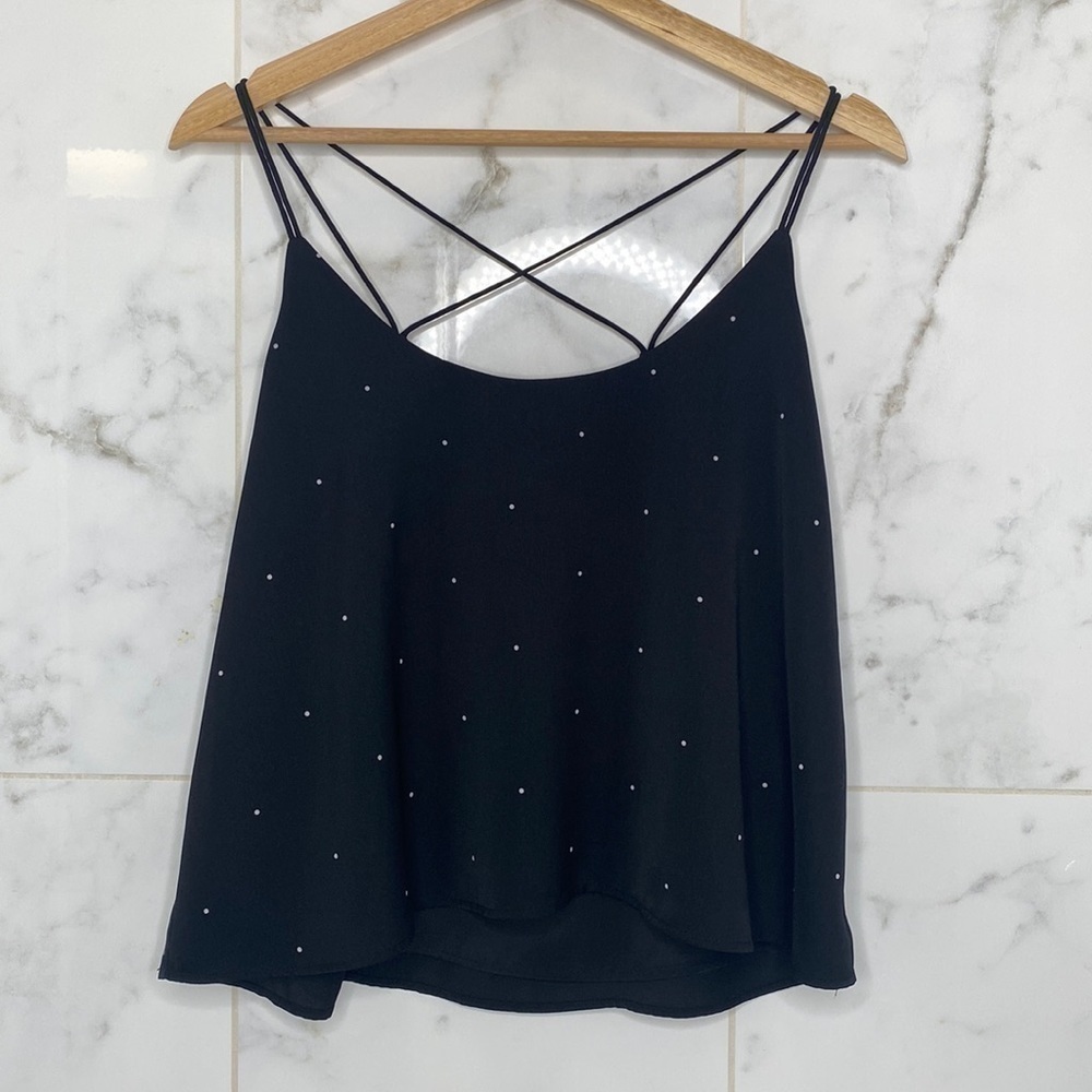 THE Fifth Label Polka Dot Strappy Tank Cami Small